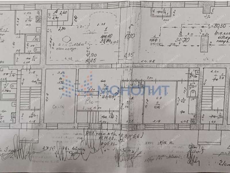помещение под помещение свободного назначения, торговую площадь на проспекте Ленина