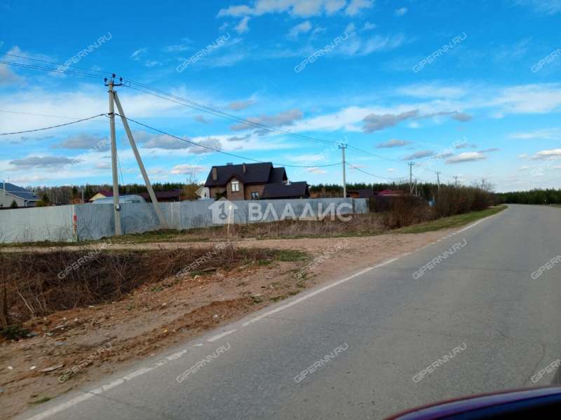 земельный участок 10 соток деревня Инютино